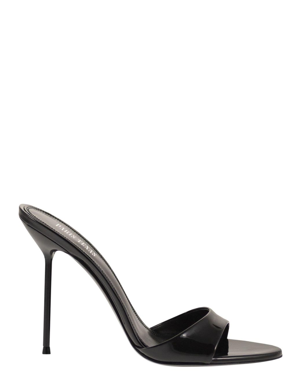 Paris Texas Black Lidia Mule 105