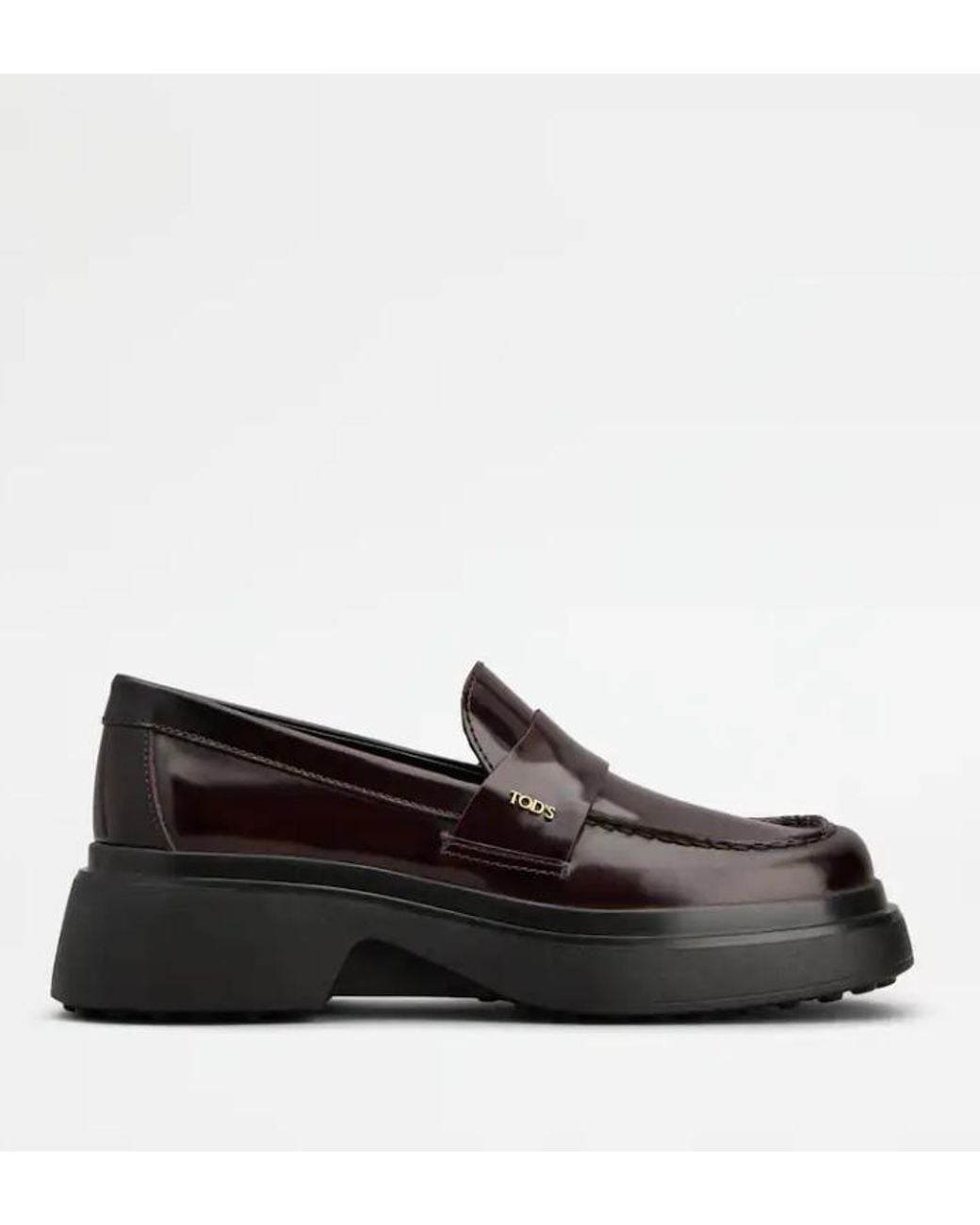 Tod's Black Leder-Loafer