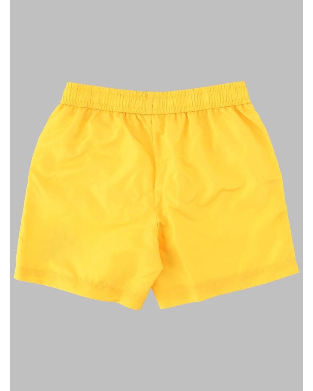 Moschino Yellow Swim Shorts With
Gift Box