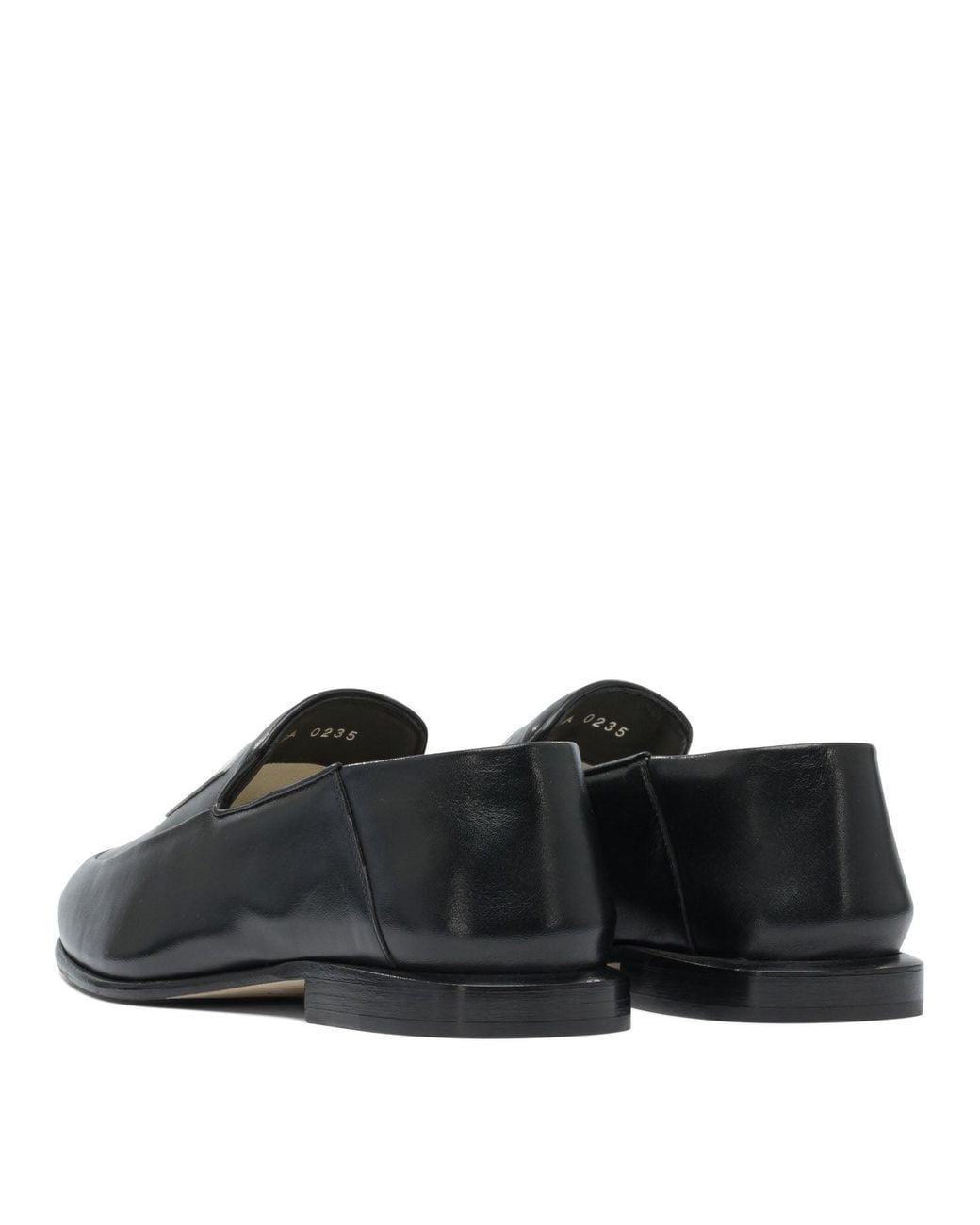 Givenchy Black "Label" Loafers