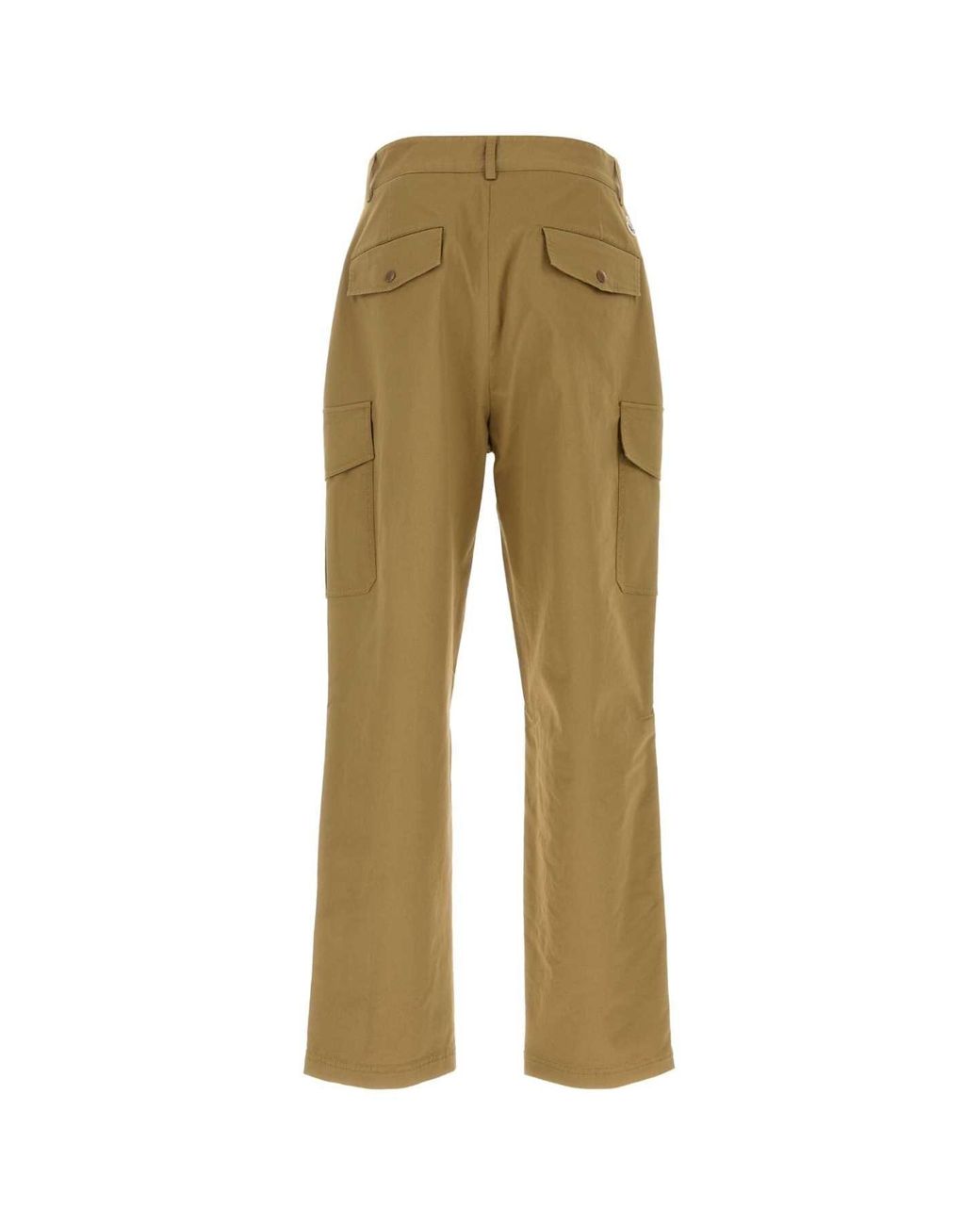 Moncler Natural Solid Cargos Trouser for men