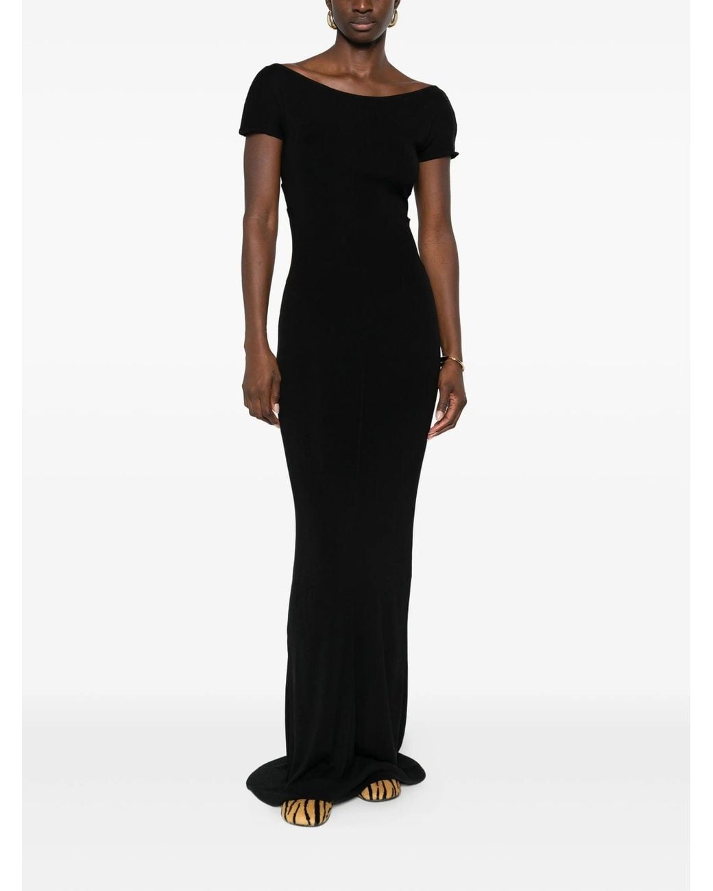 AYA MUSE Black Sway Maxi Dress