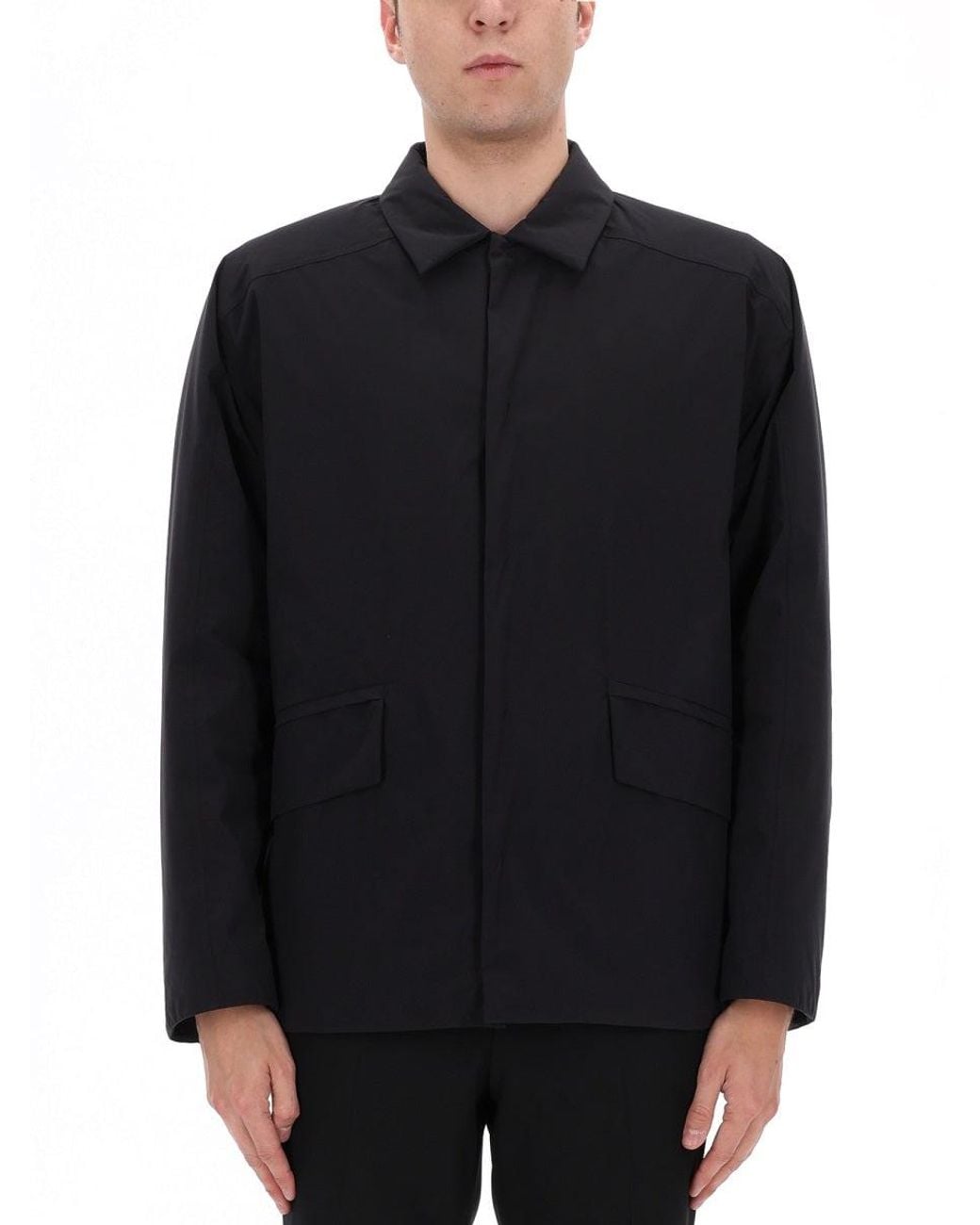Laminar Black Overshirt Jacket