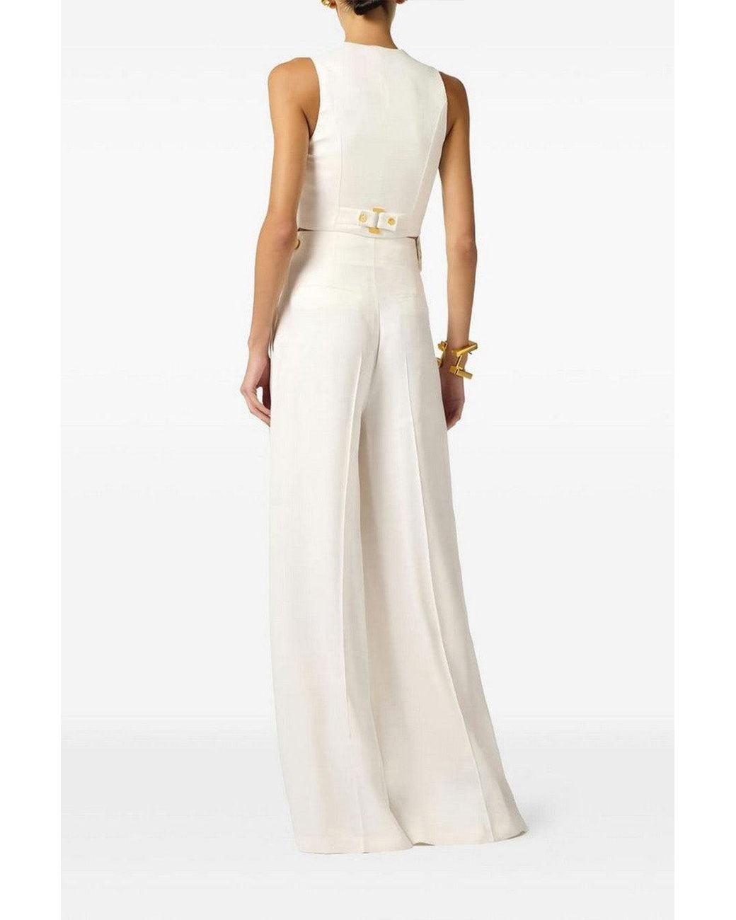 Elisabetta Franchi White Elisabetta Franchi Ivory