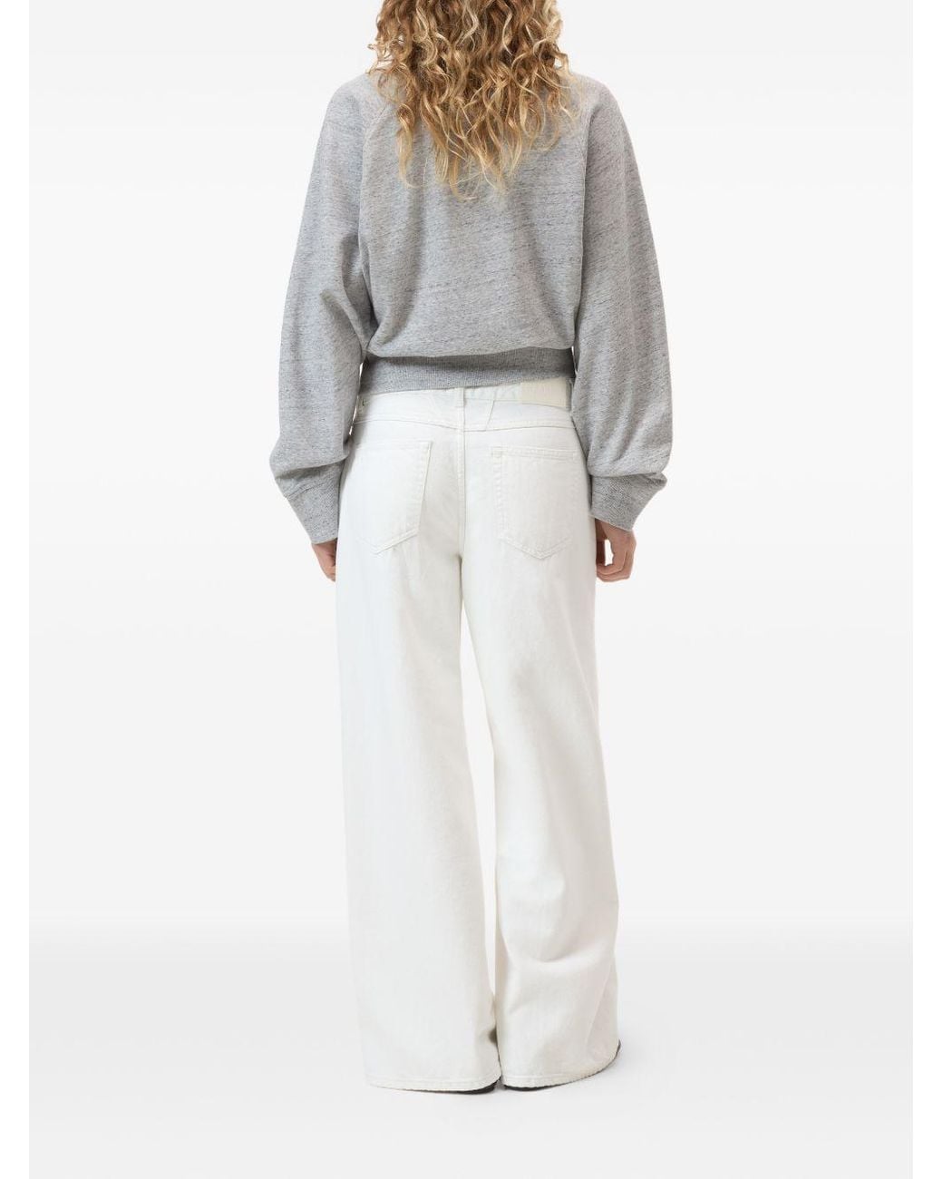 Closed White Jayla Flared Denim Jeans