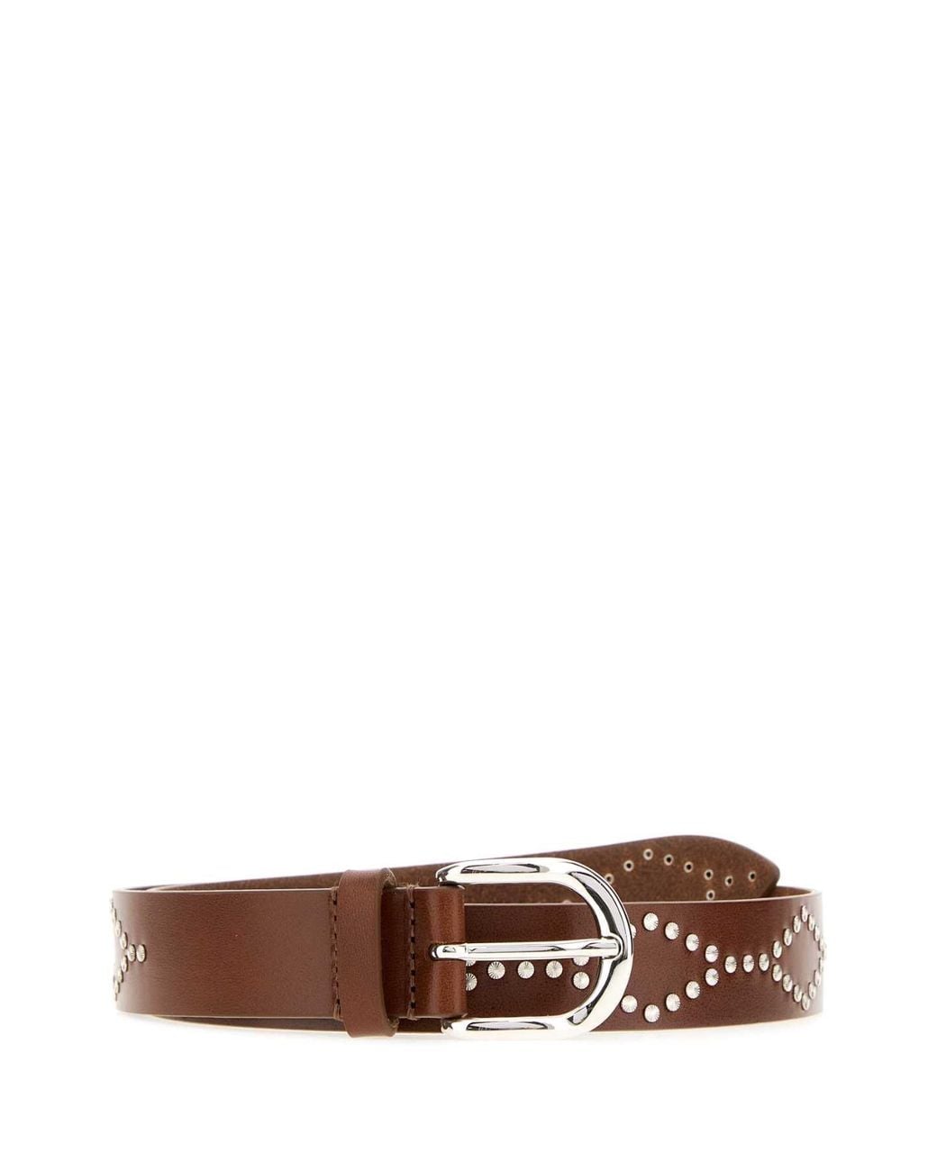 Isabel Marant Brown Leather Liliana Belt