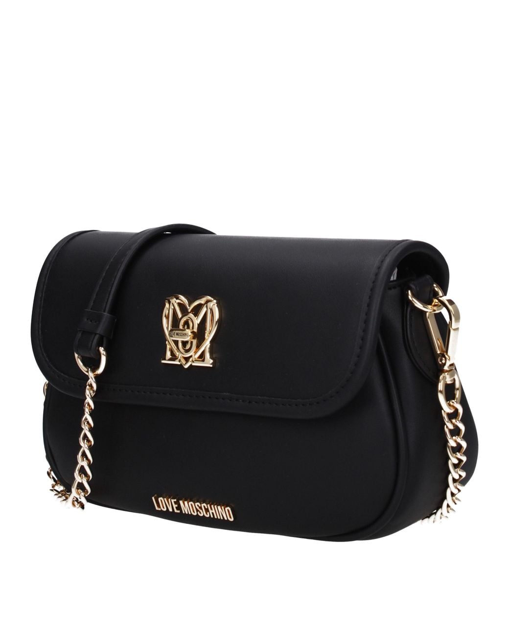 Love Moschino Black Shoulder Bags Polyurethane