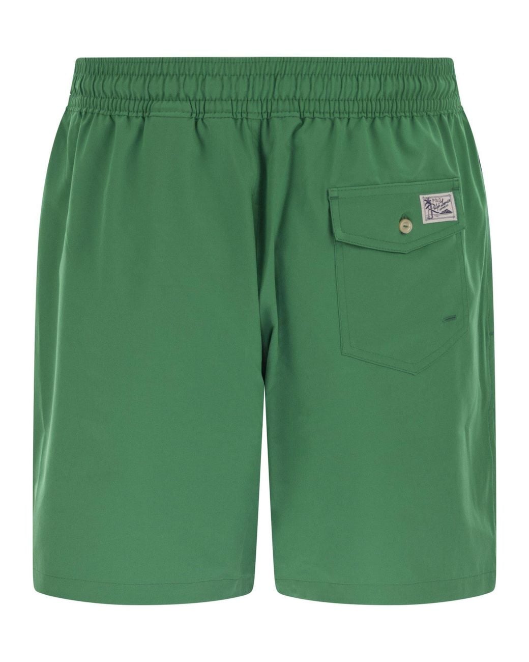Polo Ralph Lauren Green Traveler Classic 14.6 Cm Beach Boxers for men
