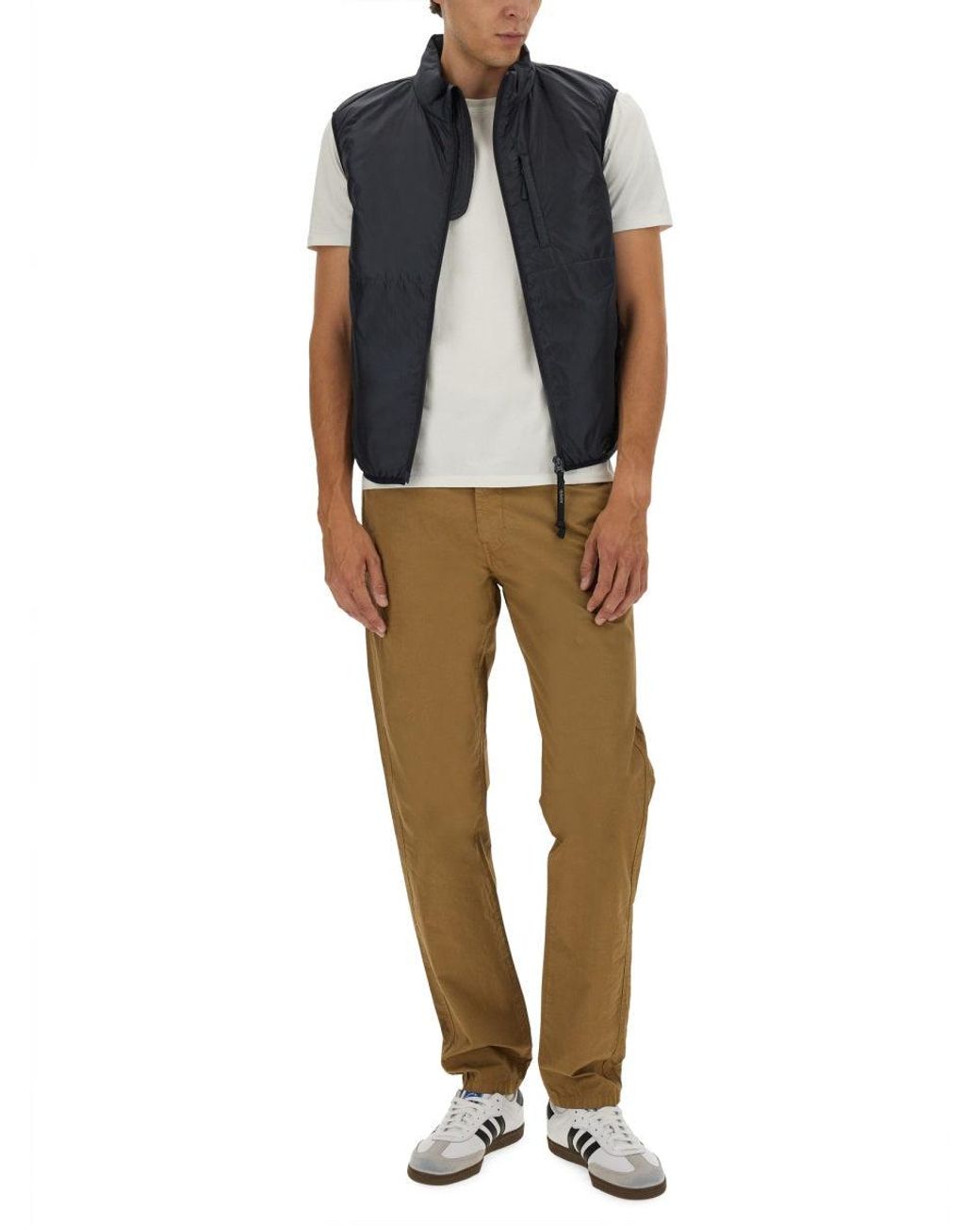 Aspesi Blue Waistcoat Jil Waistcoats & Gilets