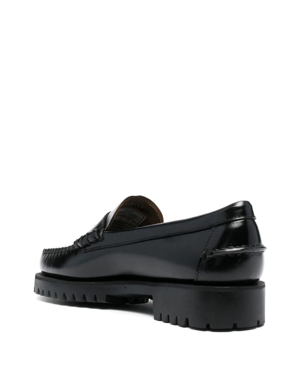Sebago Black Dan Lug