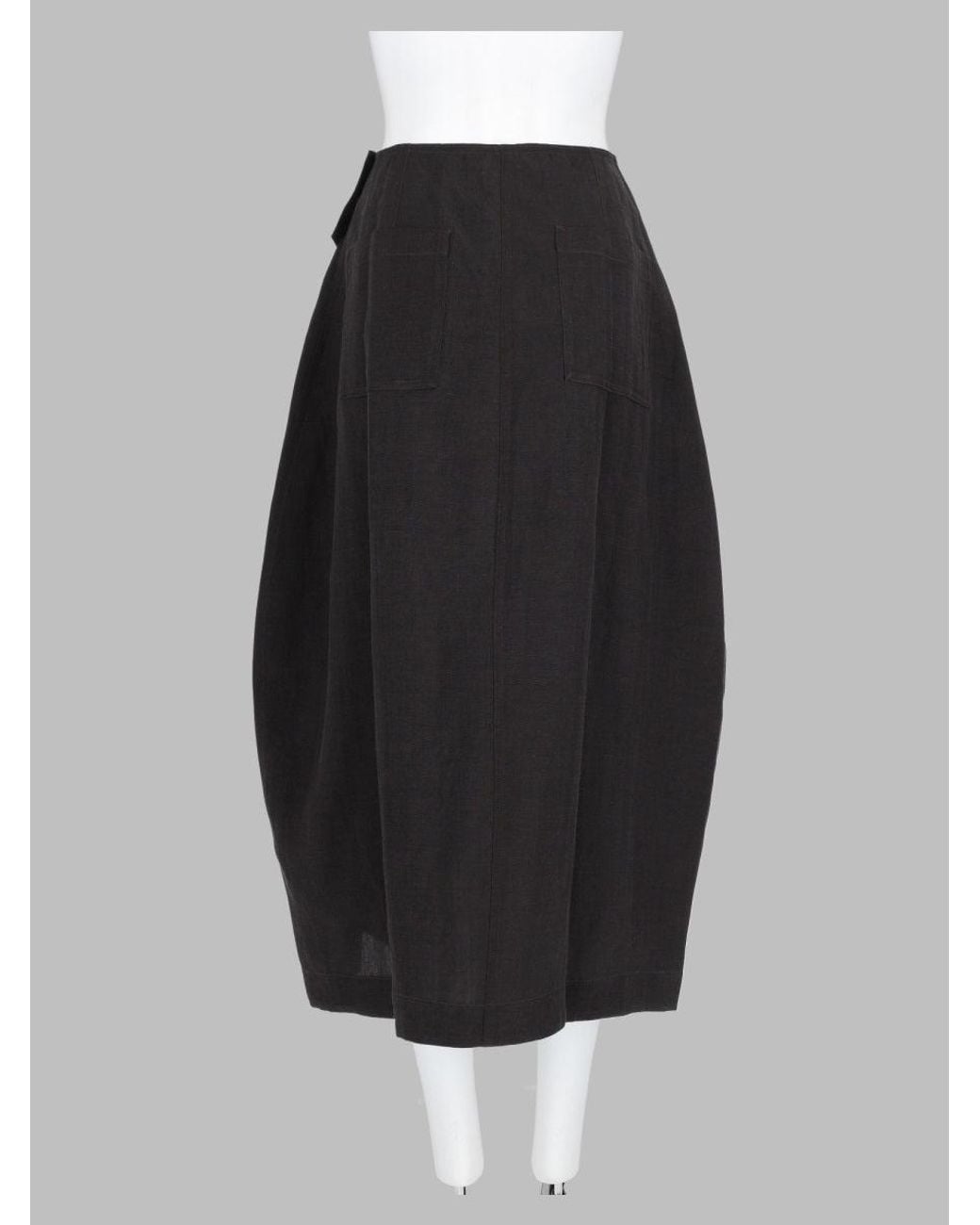 Studio Nicholson Black Brydes Skirt
