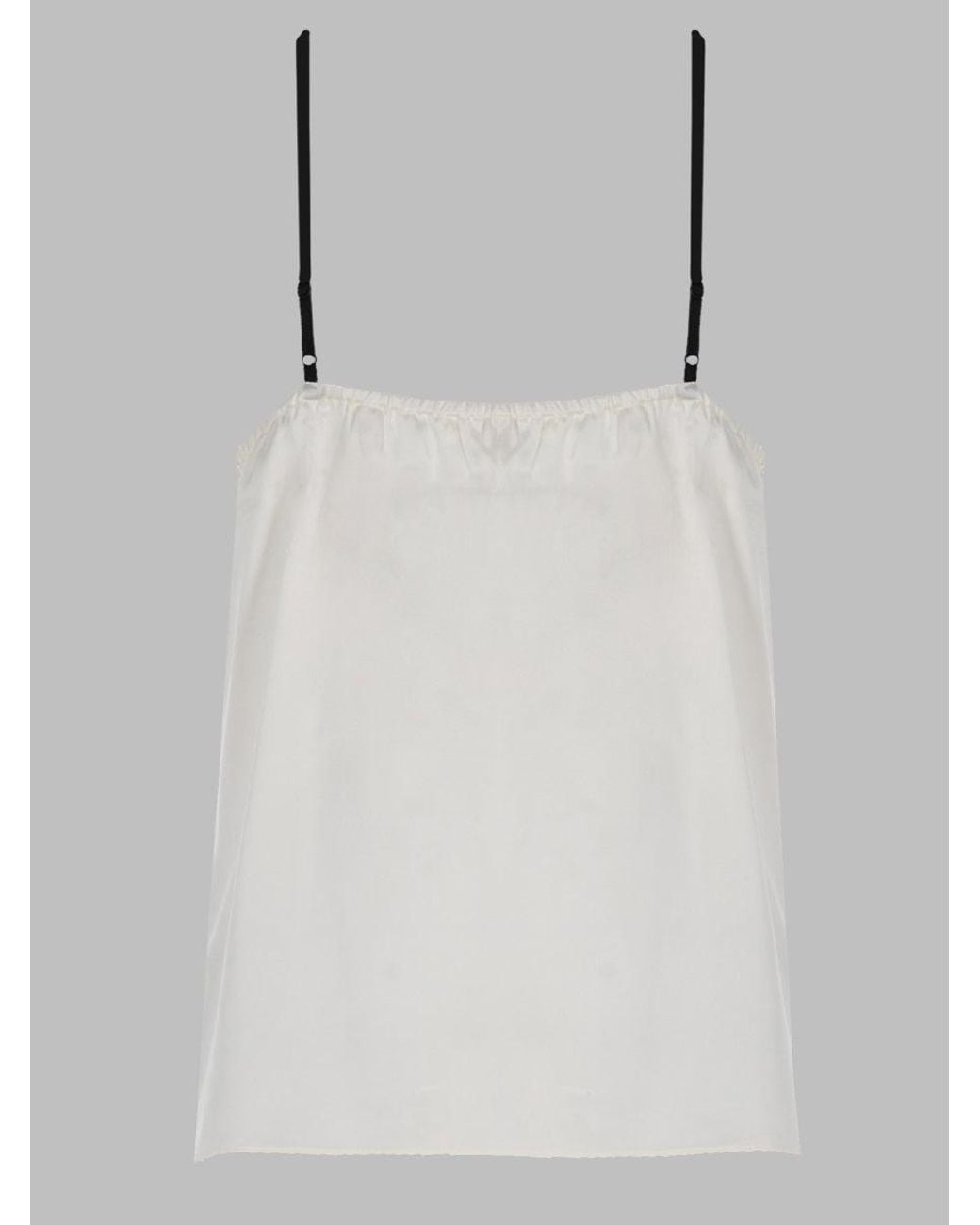 Co. Black Lace Trim Silk Camisole