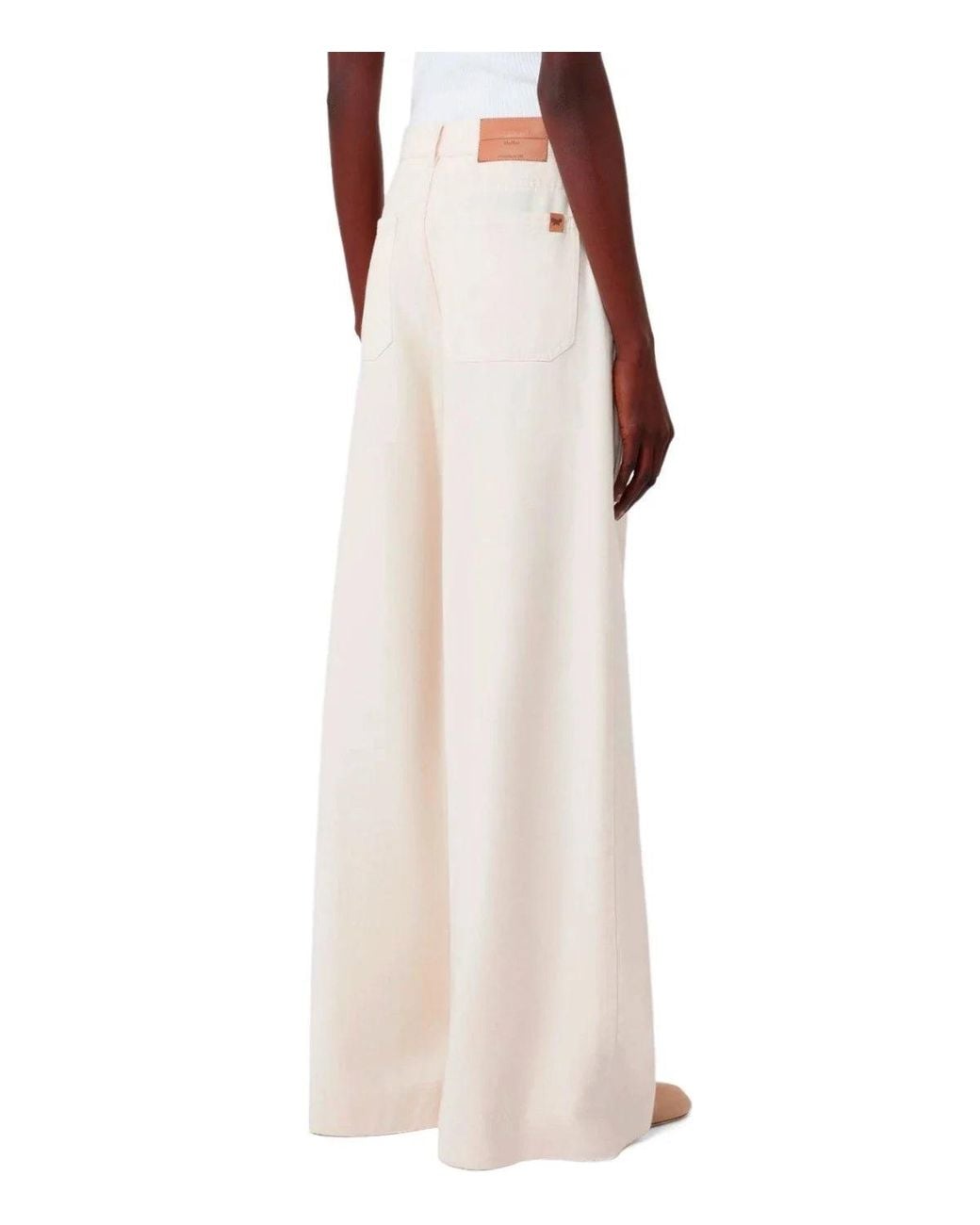 Weekend by Maxmara White Canneti Ecru Jeans