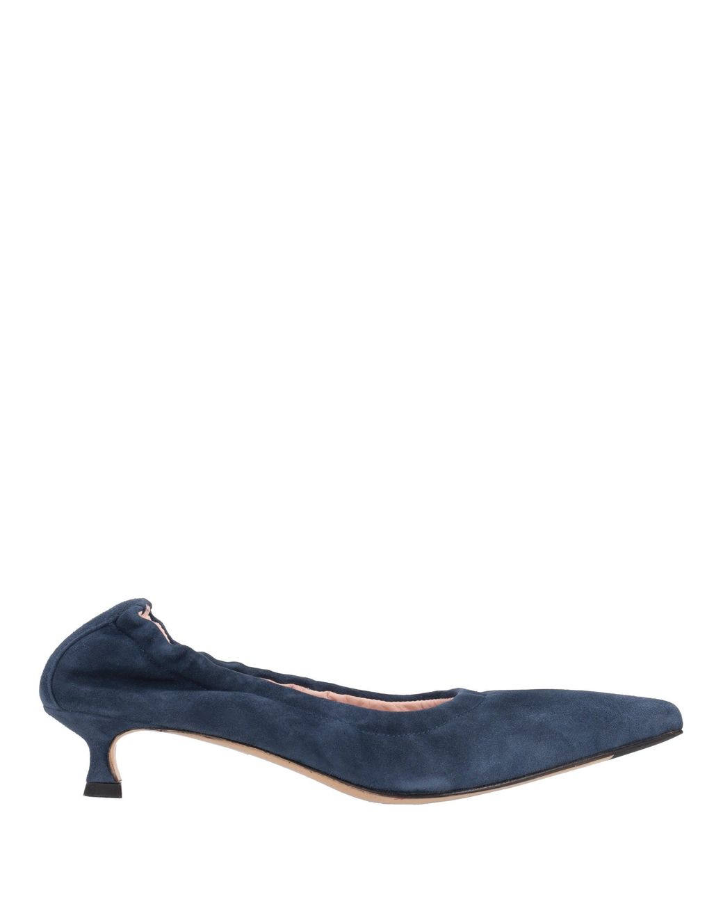 LA ROSE Blue Decollete' Elast Camoscio