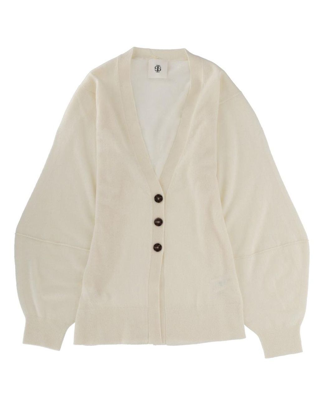 THE GARMENT White Cardigan "Como"