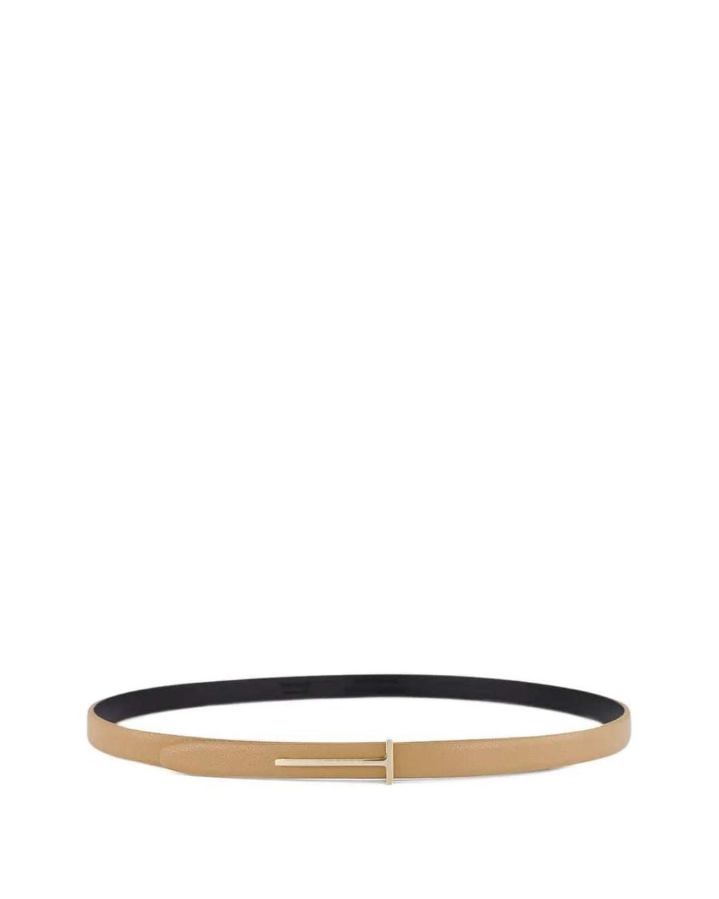 Tom Ford White Classic Belt