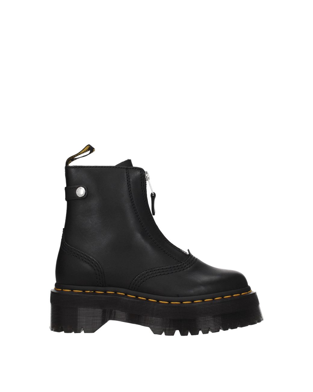 Dr. Martens Black Dr. Martens Stivaletti Jetta Donna Pelle Nero for men