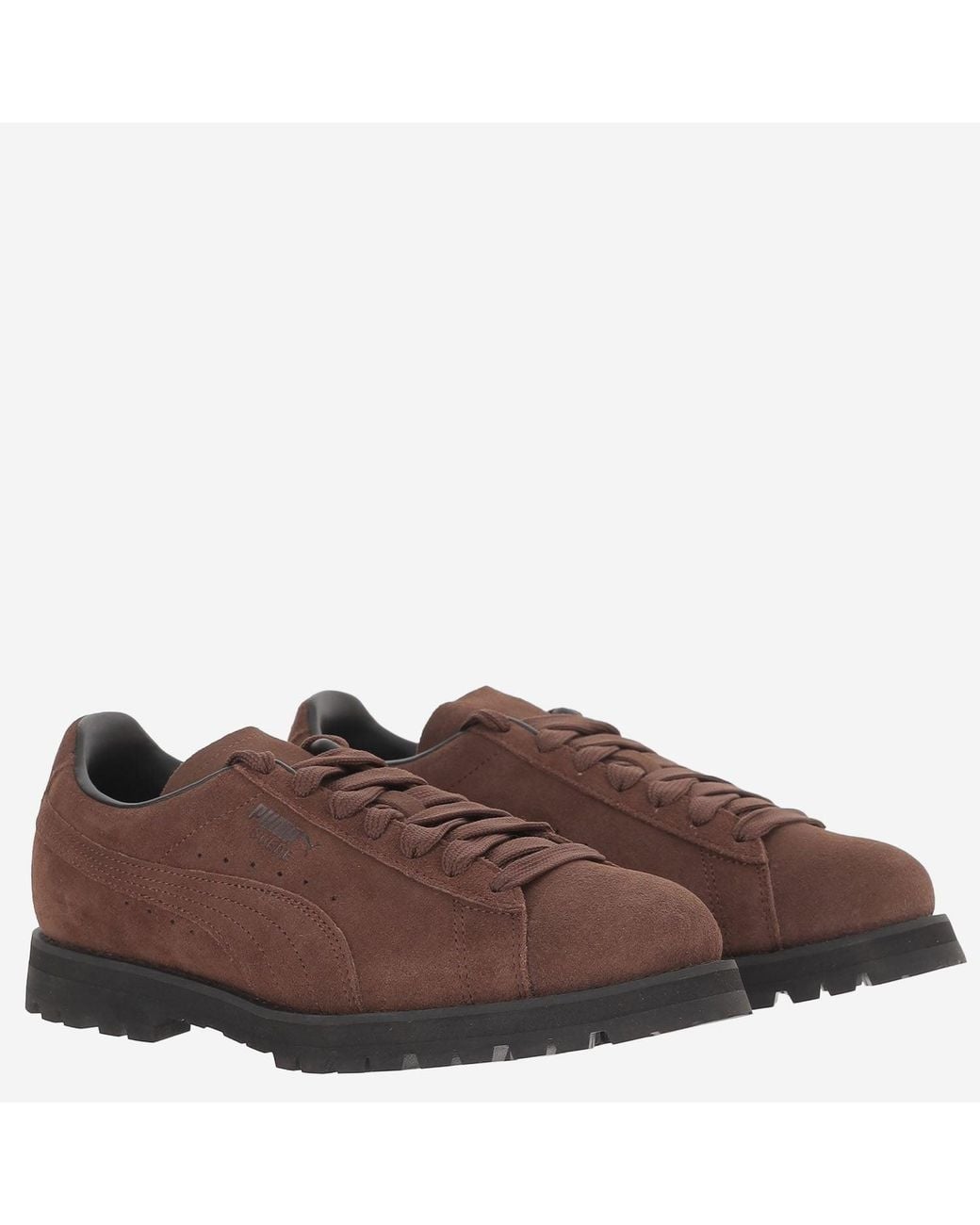 PUMA Brown Vibram Wildleder-Sneaker