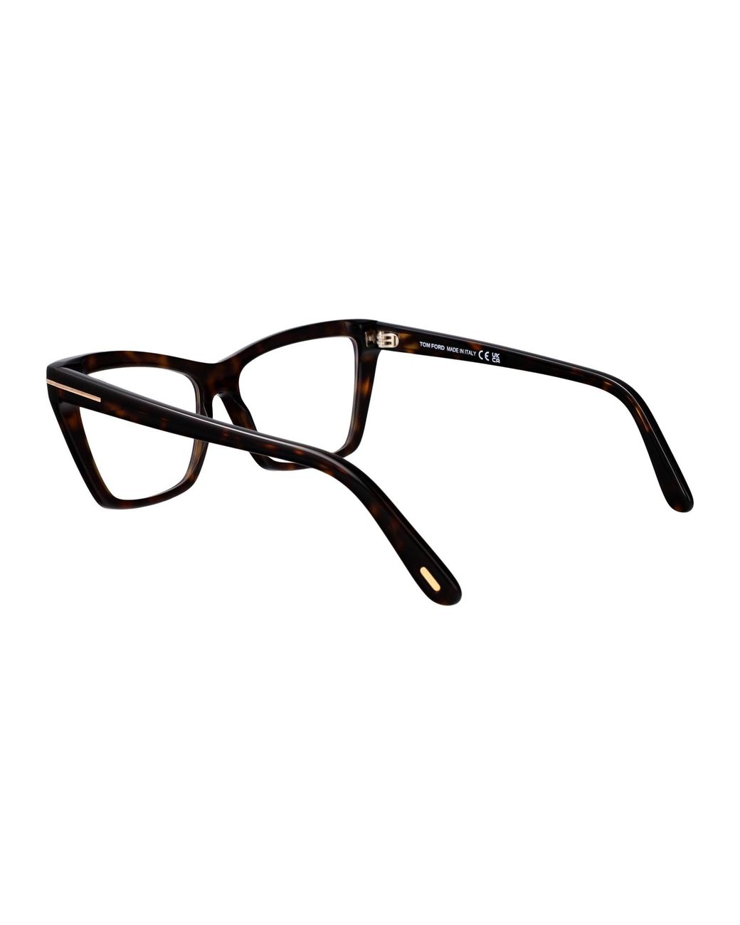Tom Ford Brown Round Optical Ft6189 B 52