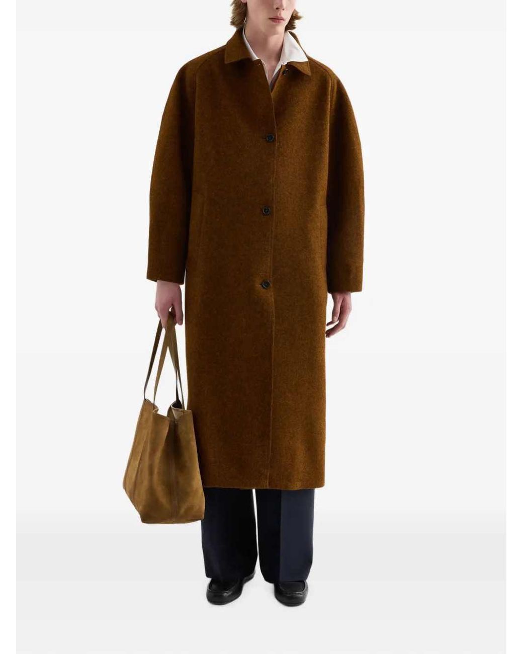 Jil Sander Blue Wool Canvas Trousers for men