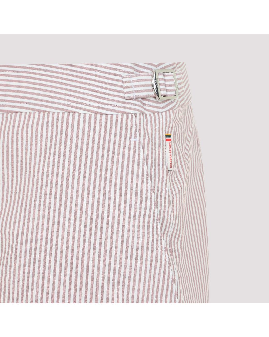 Orlebar Brown Purple Setter Seersuckers Polyesyer Swim Shorts for men