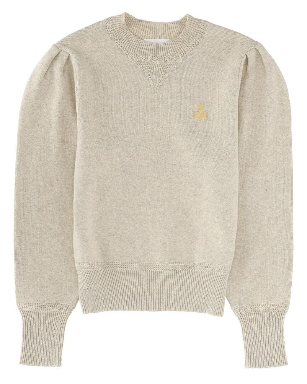 Isabel Marant Natural Round-Neck Knitwear