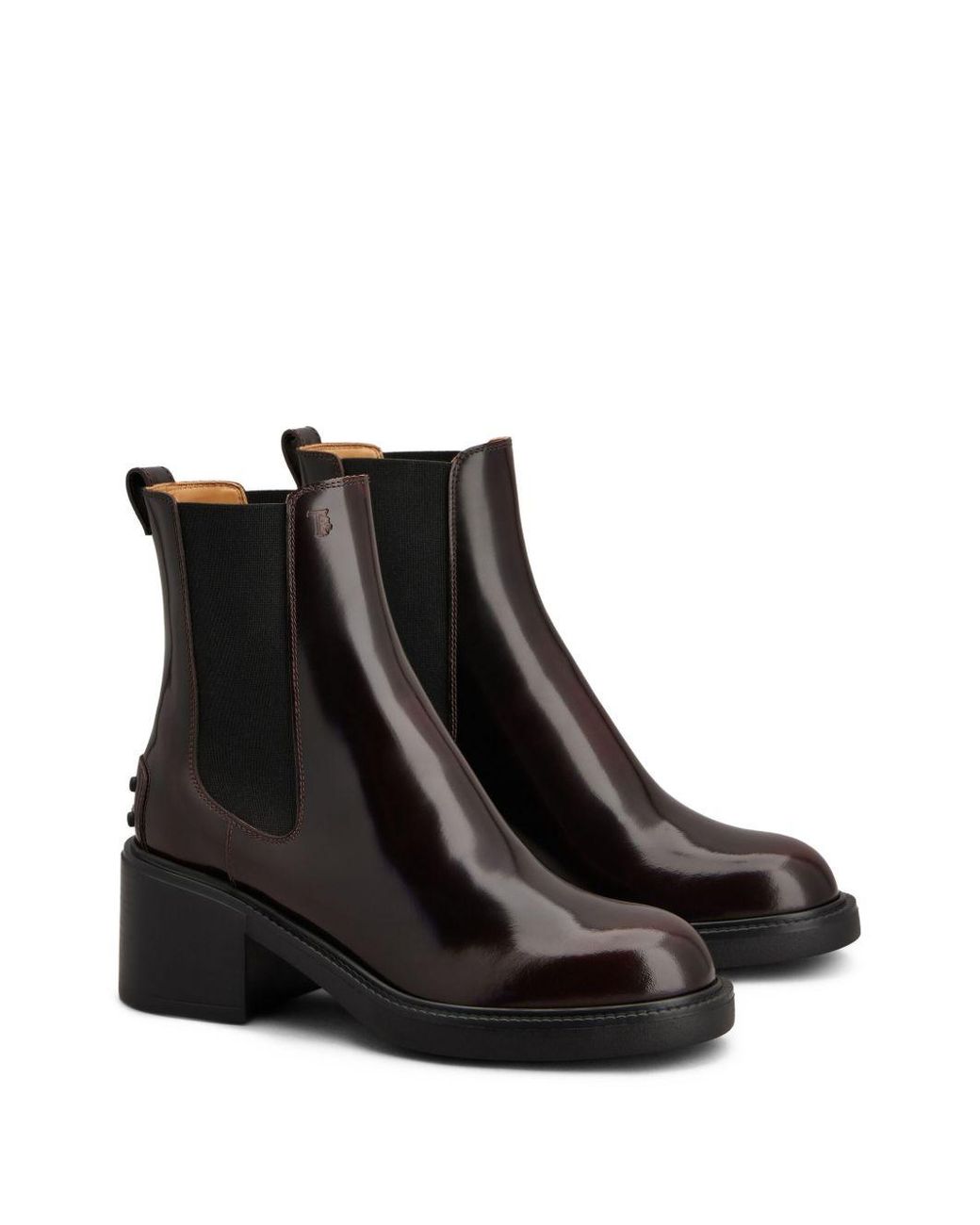 Tod's Black Leather Chelsea Boots