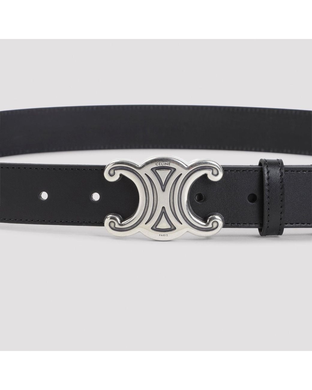 Céline Black Large Helium Belt