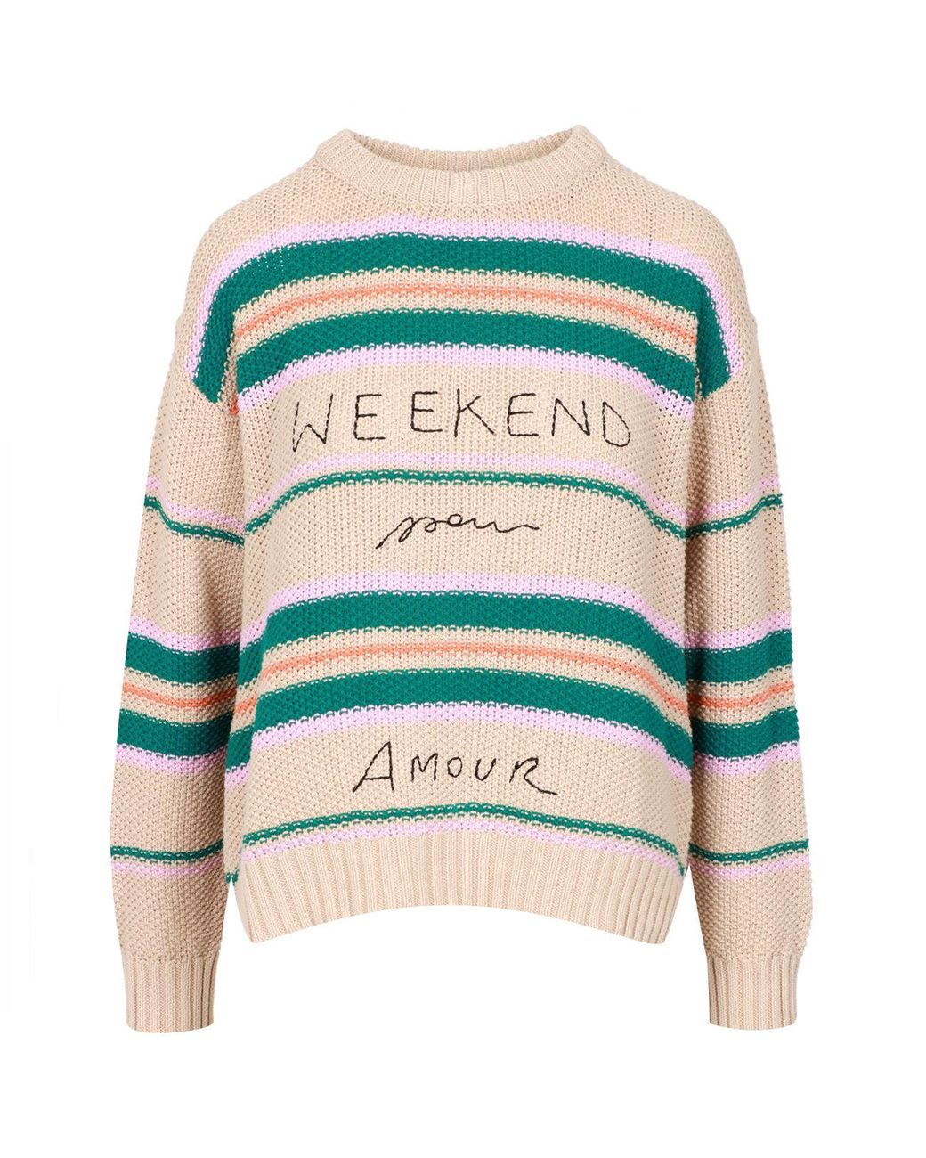 Weekend by Maxmara Green Max Mara Wochenendpullover beige