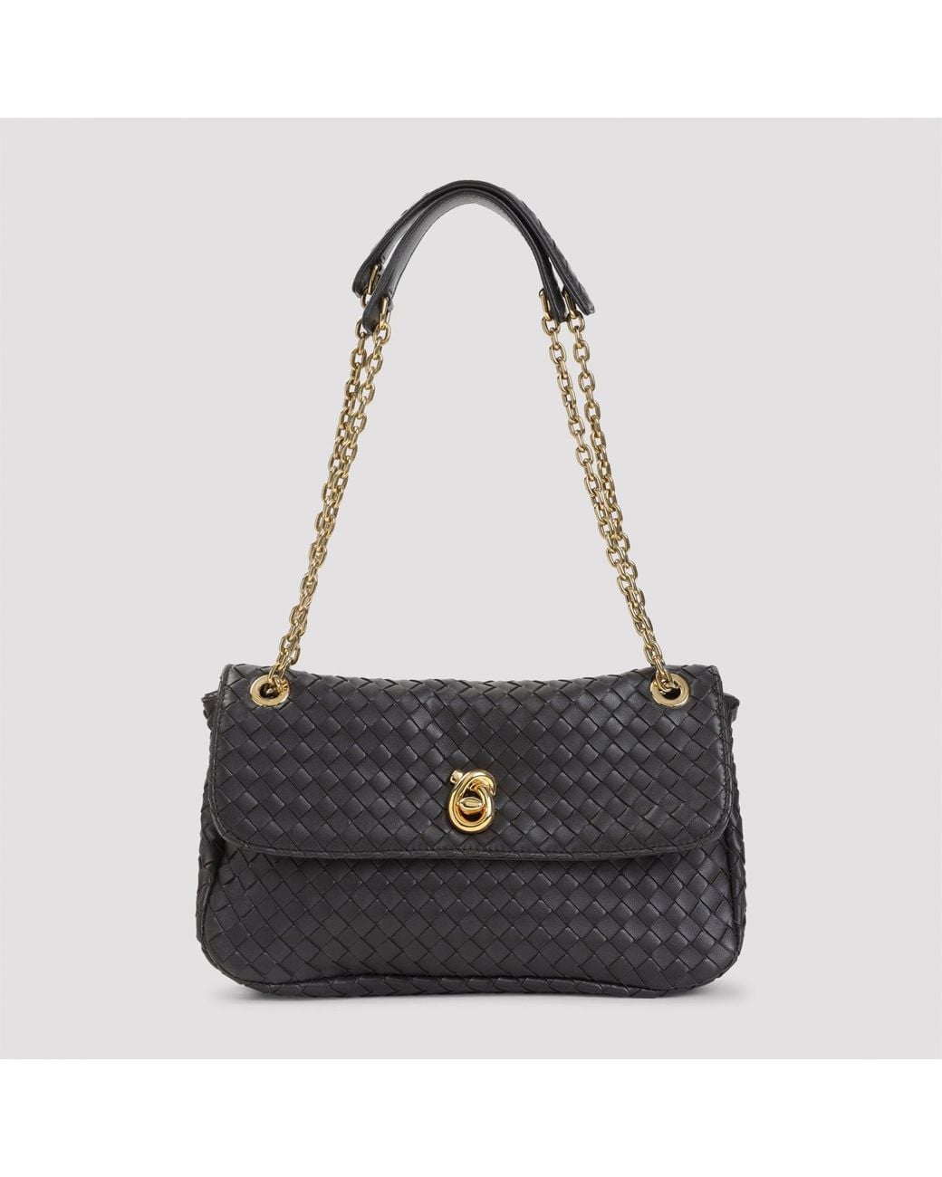 Bottega Veneta Black Madison Shoulder Bag