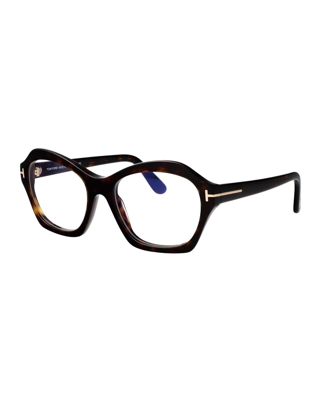 Tom Ford Black Round Optical Ft6193 B 52