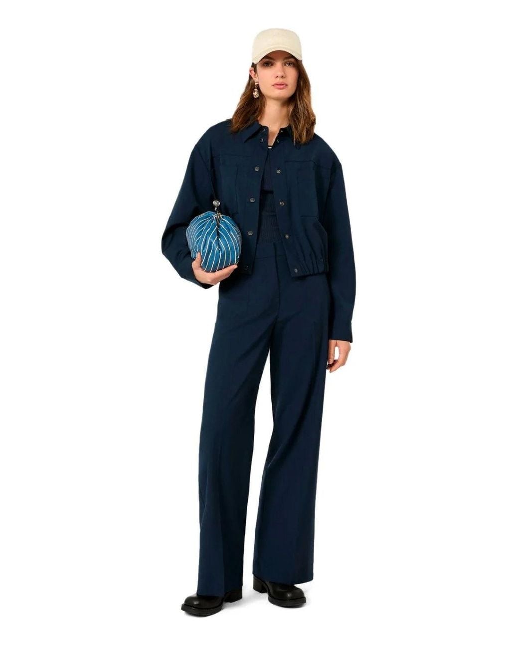 Weekend by Maxmara Blue Visivo Trousers