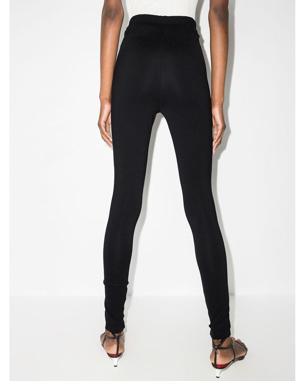 Wardrobe NYC Black X Browns 50 Zip Cuff Leggings