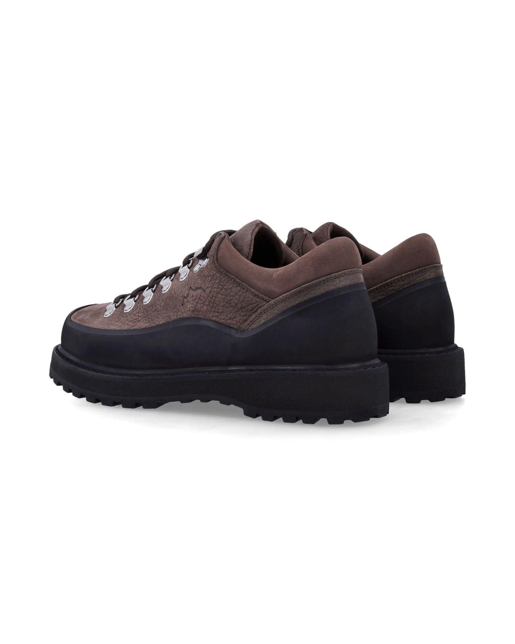 Diemme Black Cornaro Gomma Structured Nubuk Boots