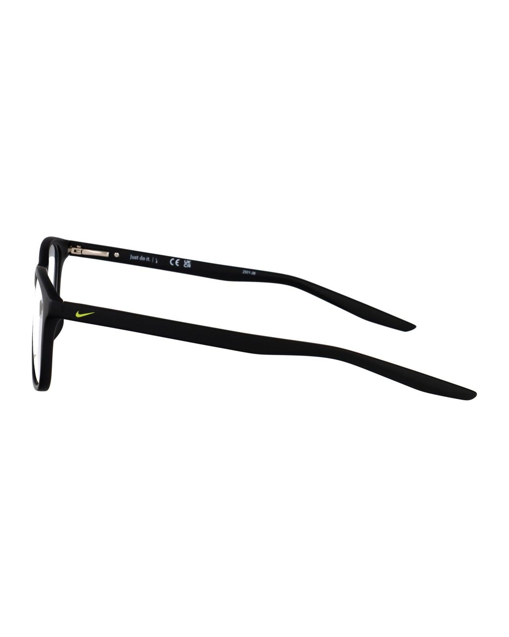 Nike Black Rectangular Optical 5019 003