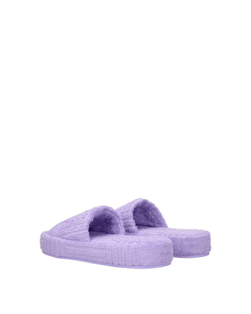 Bottega Veneta Purple Slippers And Clogs/Wisteria Fabric