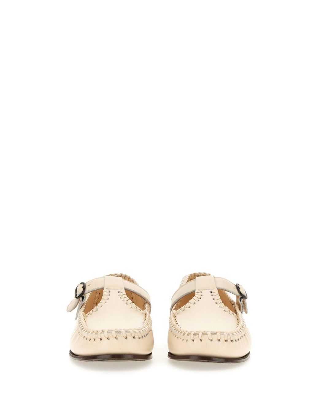 Hereu Natural T-Bar "Alcover" Moccasin