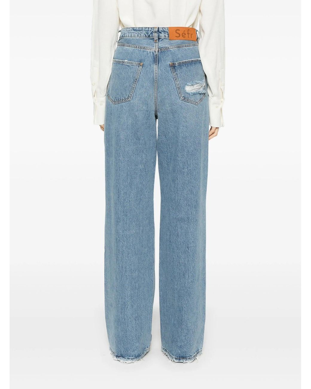 Séfr Blue Loose Cut Jeans