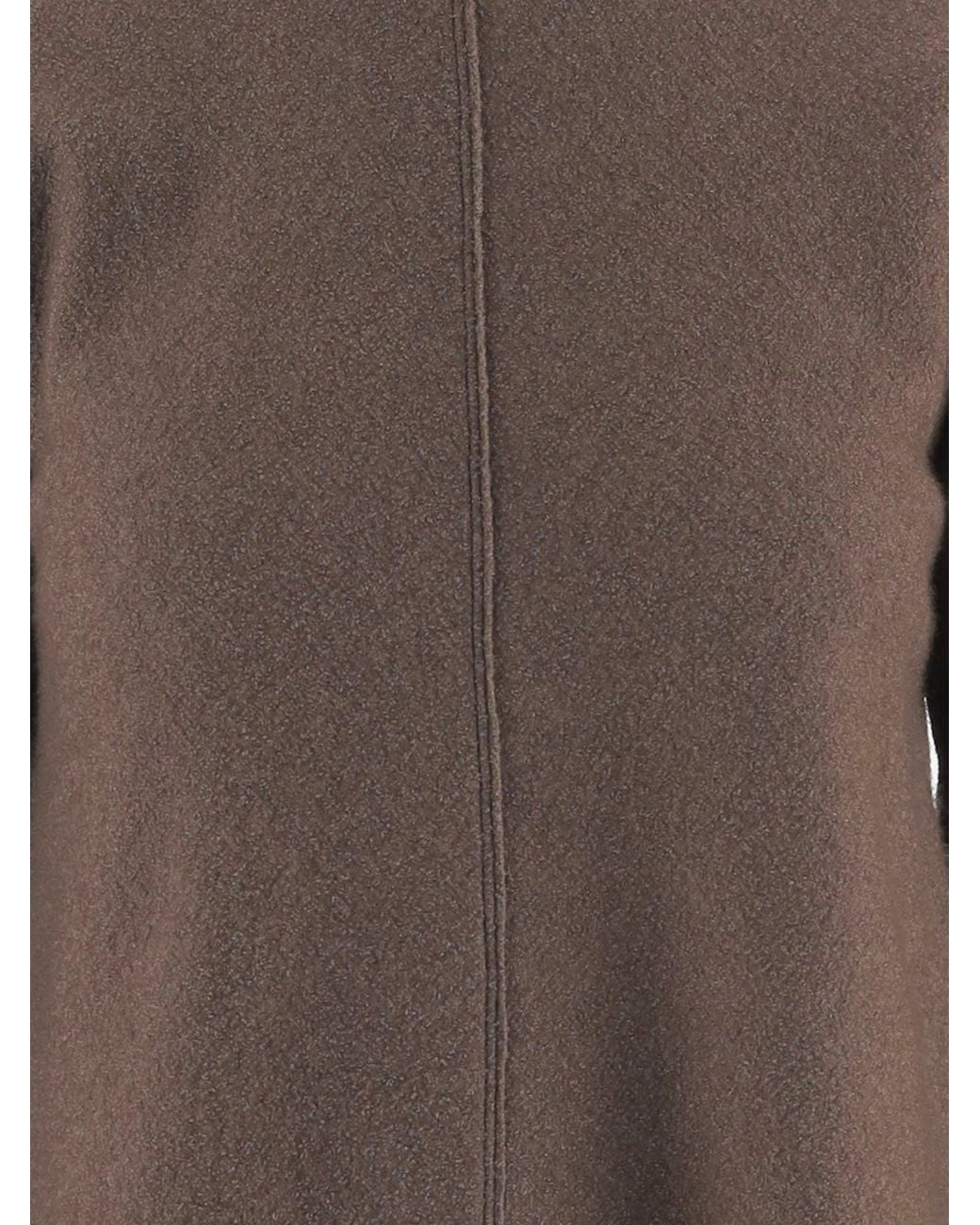 Giorgio Armani Brown Silk And Cashmere Blend Sweater