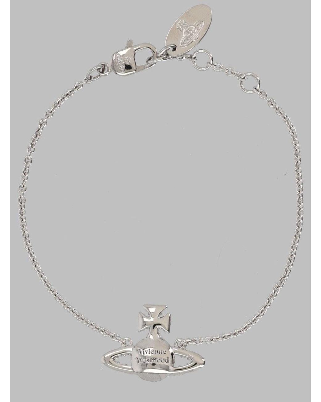 Vivienne Westwood Gray Orb Bracelet