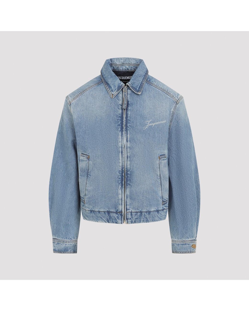 Jacquemus Blue Tabac La Veste De-Nimes Canevas Jacket