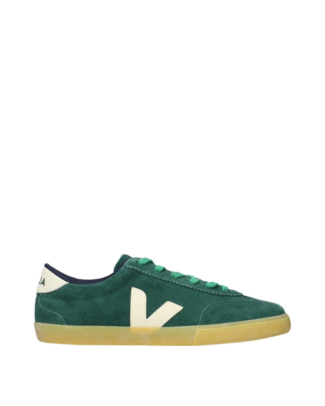 Veja Green Sneakers Suede/Light for men
