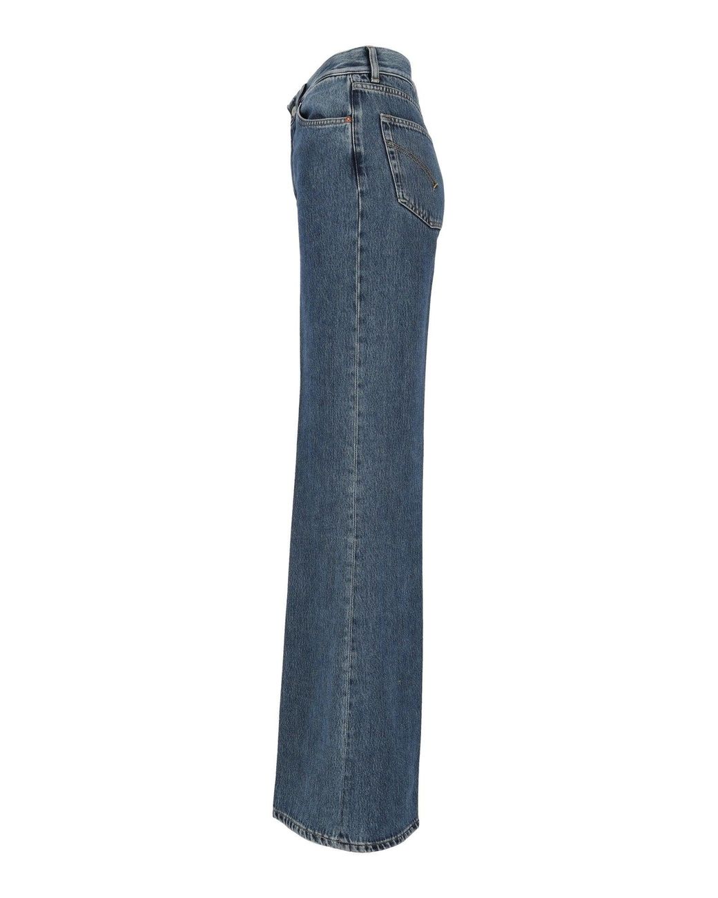 Dondup Blue Pantalone Amber