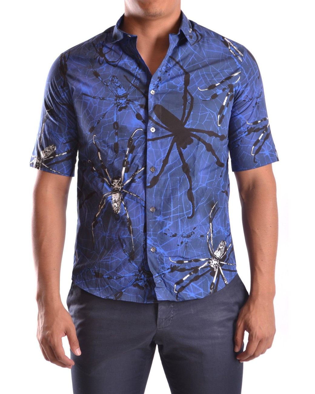 McQ Alexander McQueen Mcq Alexander Mcqueen Overhemden Blauw in het Blue