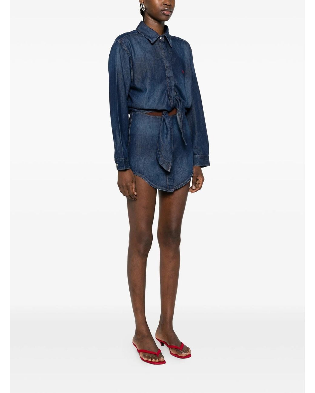 DIESEL Blue 'De-Susan-D' Dress