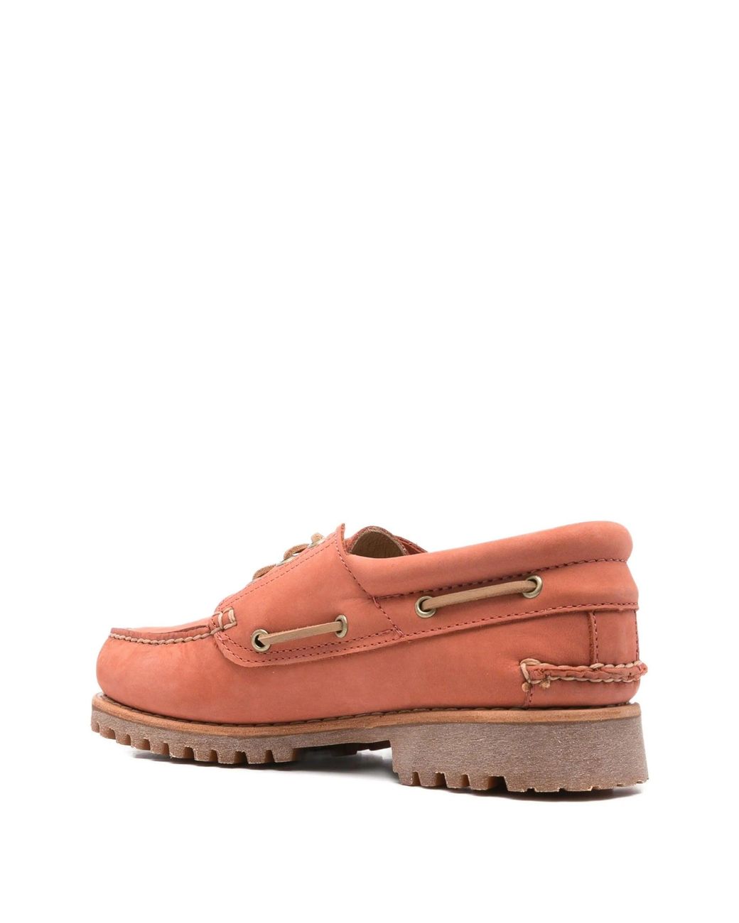 Timberland Pink Auth Boat Shoe Meium