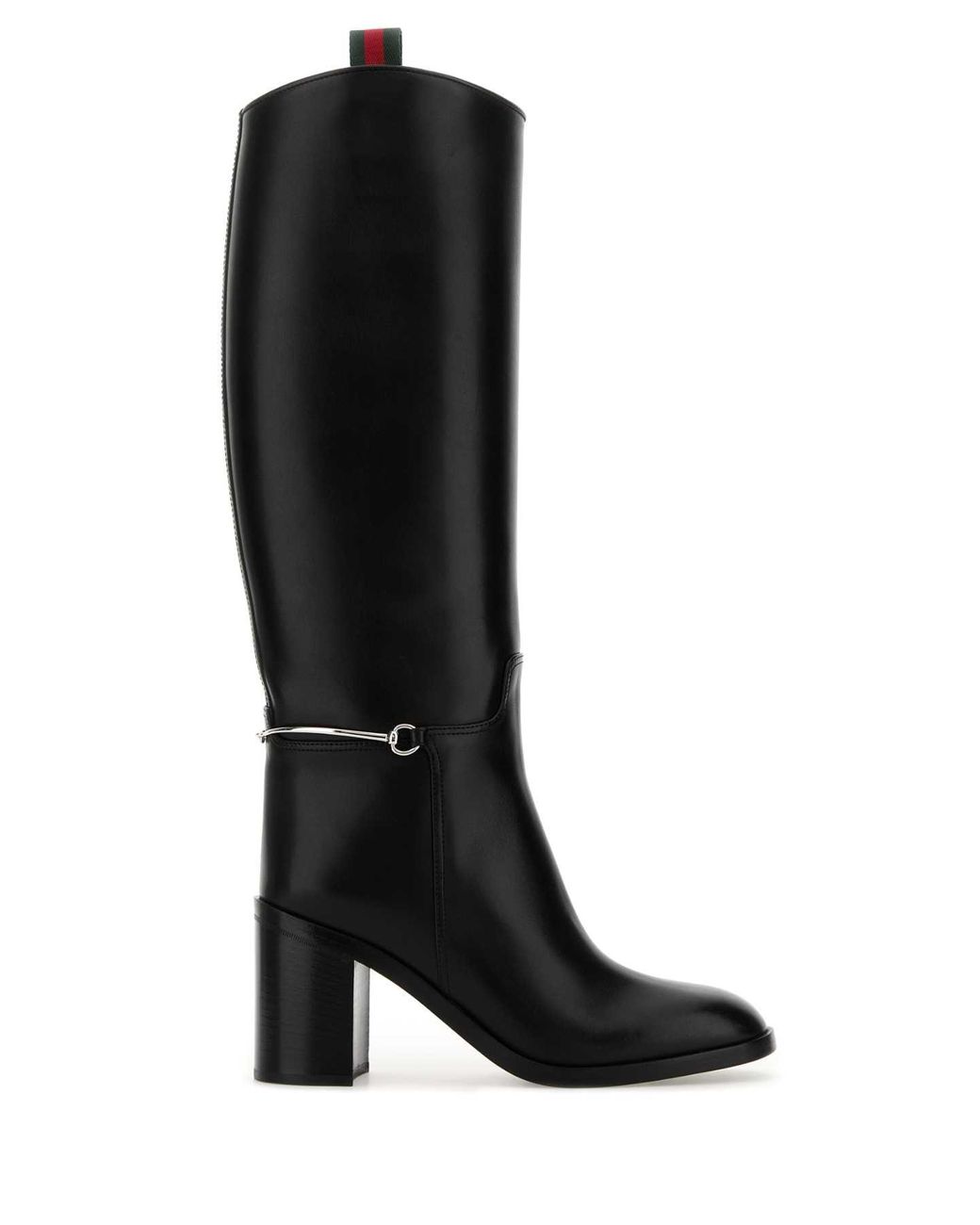 Gucci Black Leather Boots