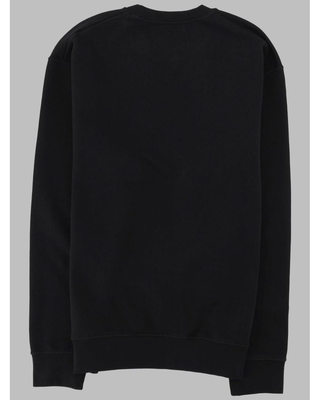 DSquared² Black Graffiti Cool Fit Cotton Sweatshirt for men