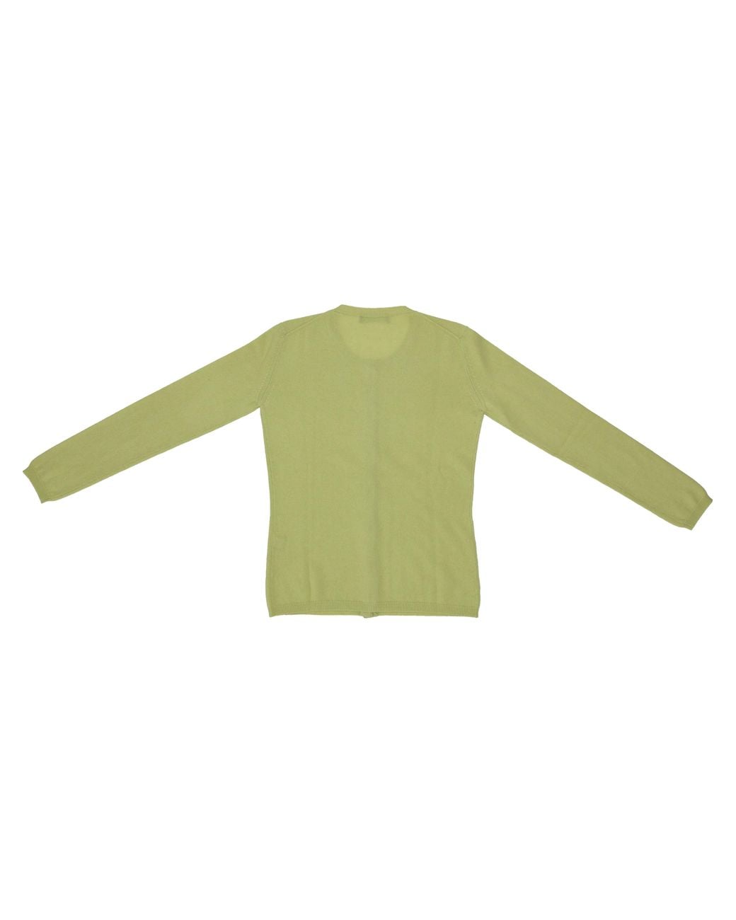 LA ROSE Green Cashmere Cardigan