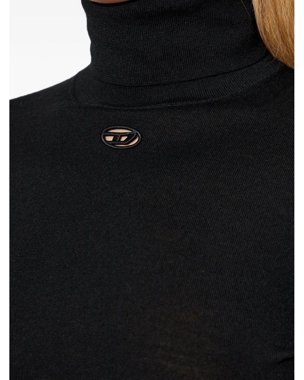 DIESEL Black M Alinesa Dress Abito